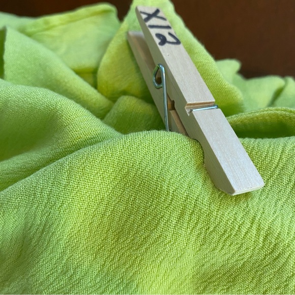 Lulus Island Time Lime Green ruffled midi dress beach vacation spring summer - Picture 9 of 9